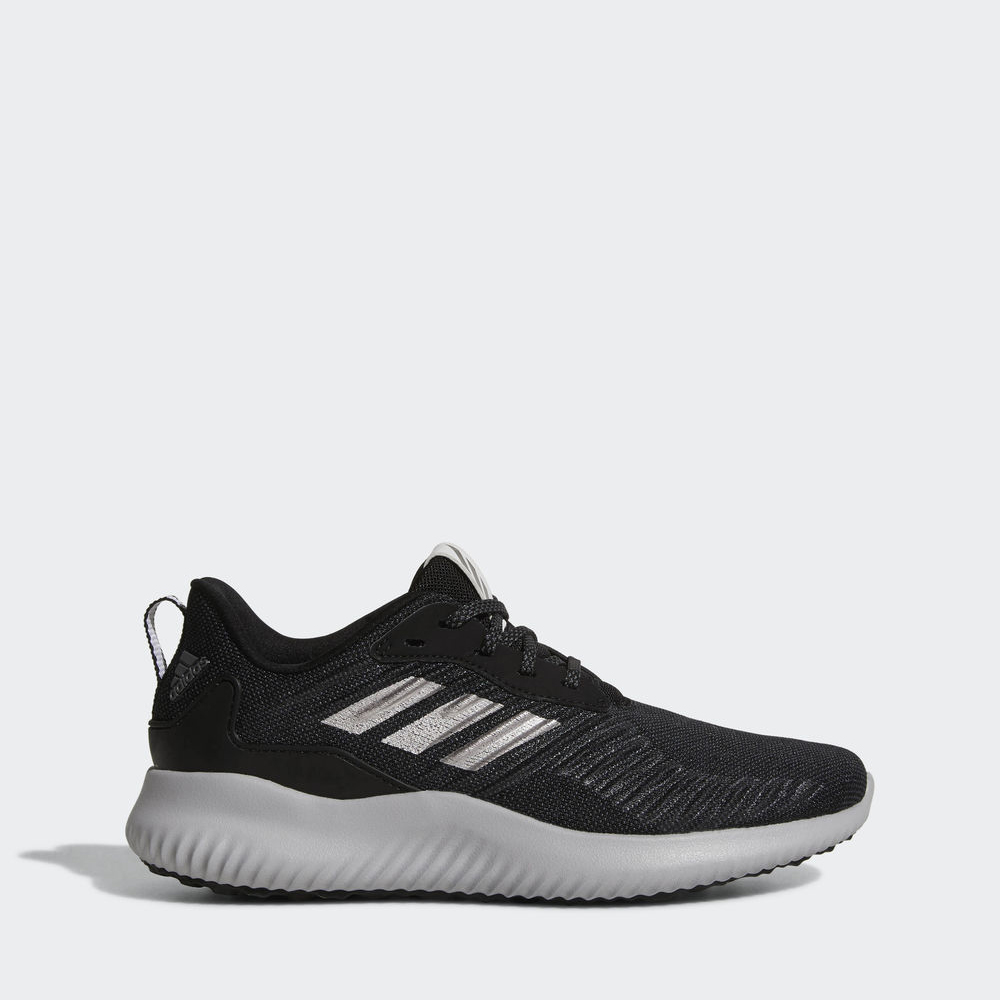 Adidas Alphabounce Rc - παπουτσια για τρεξιμο γυναικεια - Μαυρα/Ασημι Μεταλλικός/Γκρι,Μέγεθος: EU 36